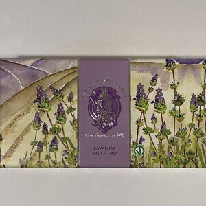 NEW, LA FLORENTINA Boxed Set of 3 Bar Soap Made in Italy, Lavender